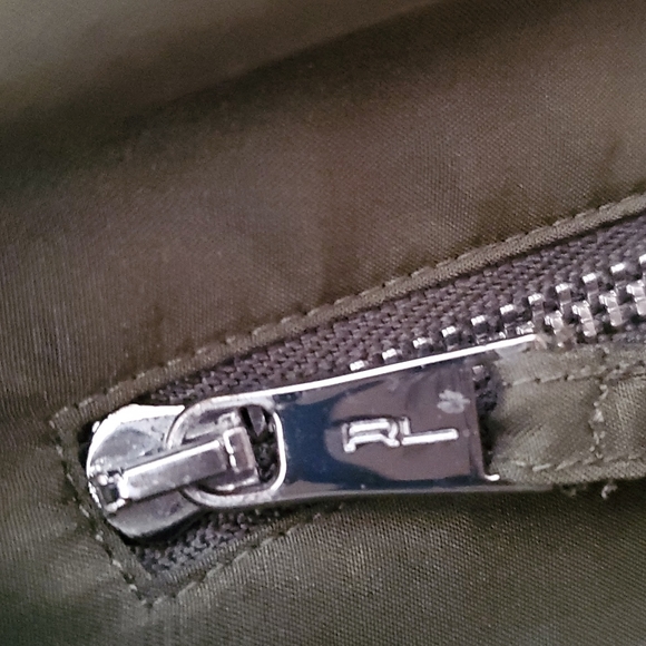 Ralph Lauren black label green silk shirt dress size 10 - Picture 6 of 9